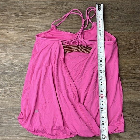 Lululemon Athletica Women’s Make A Move Tank, Paradise Pink, Yoga Tank size 6 - Picture 13 of 13